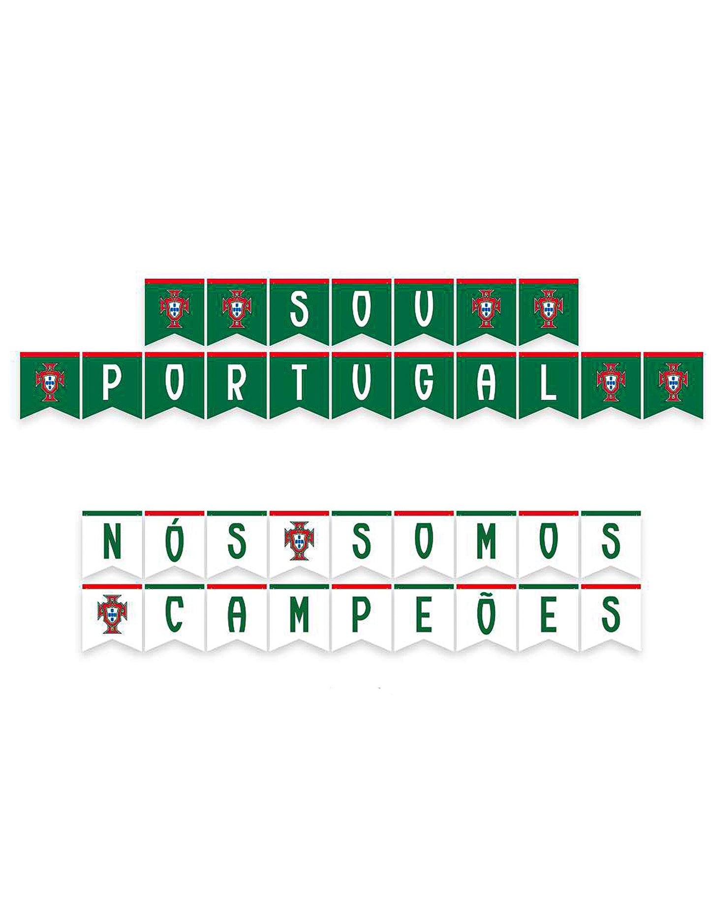 Kit cumpleaños Federación Portuguesa de Fútbol 75 piezas