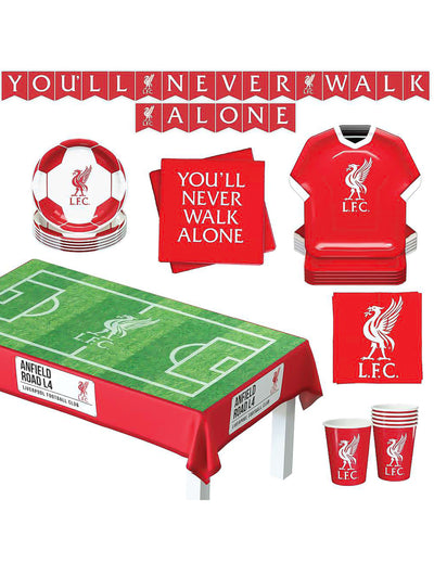 Kit de cumpleaños Liverpool Football Club 44 piezas