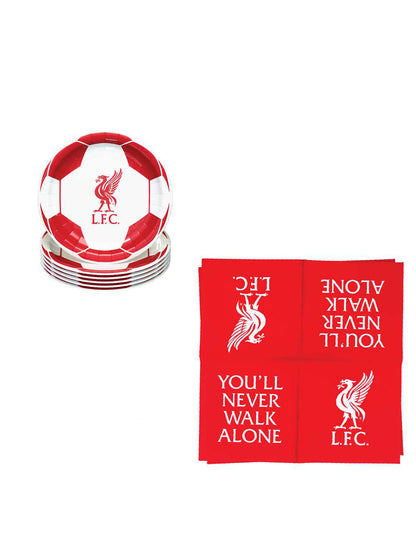 Kit de cumpleaños Liverpool Football Club 44 piezas