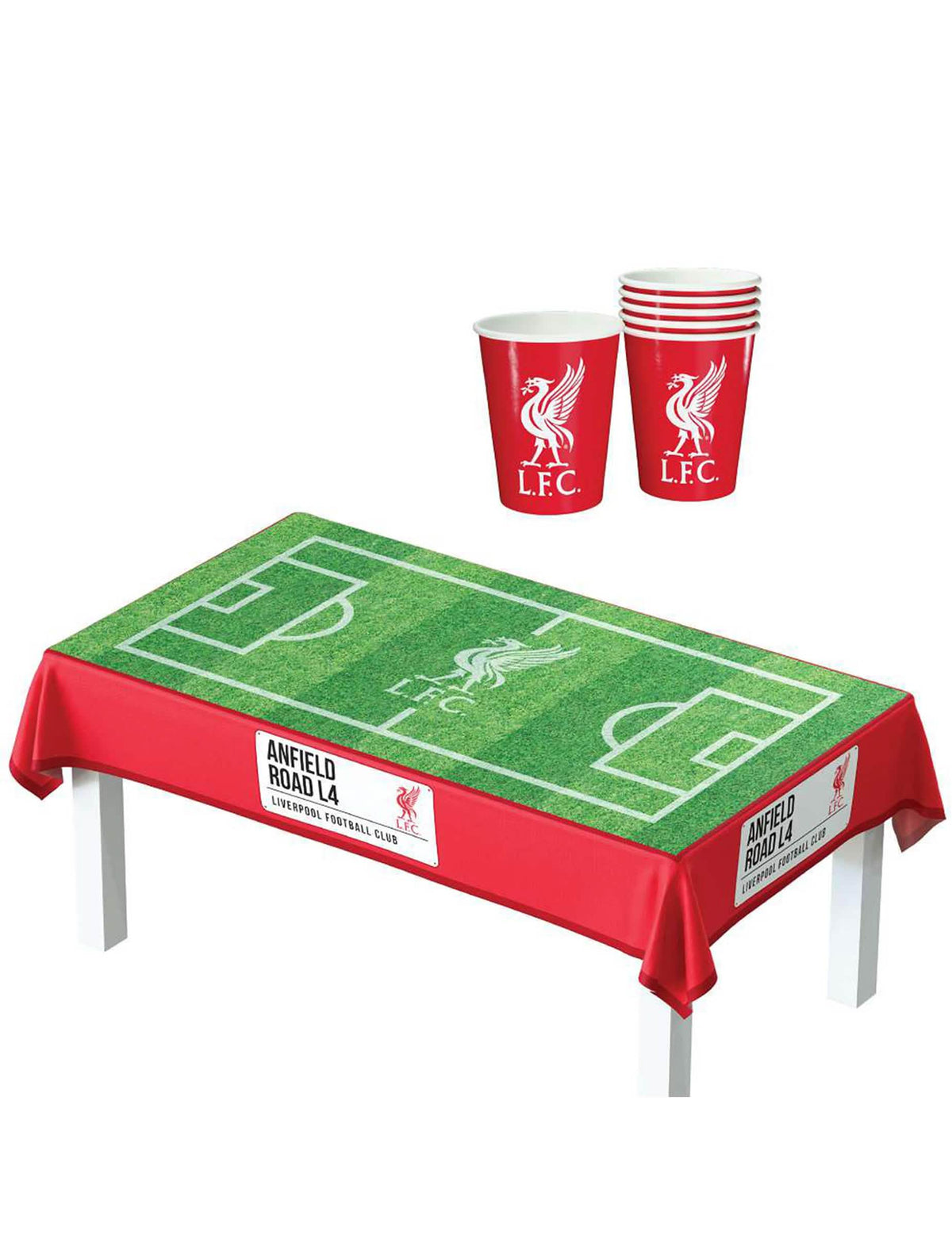 Kit de cumpleaños Liverpool Football Club 44 piezas