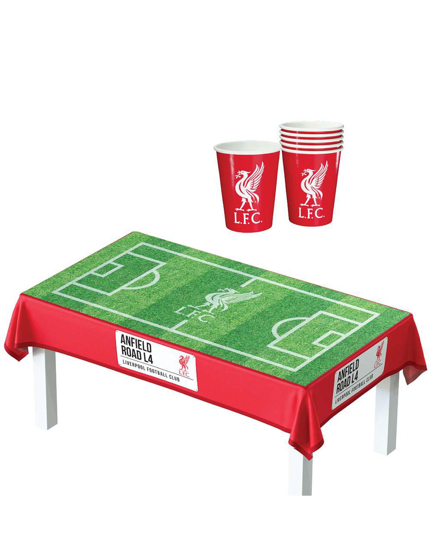 Kit de cumpleaños Liverpool Football Club 44 piezas