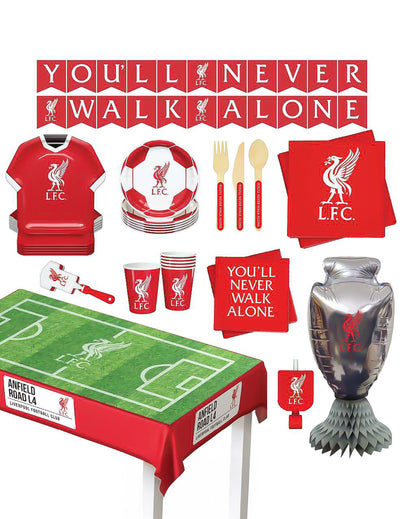 Kit de cumpleaños Liverpool Football Club 75 piezas