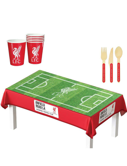 Kit de cumpleaños Liverpool Football Club 75 piezas