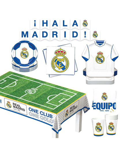 Kit cumpleaños Real Madrid CF 44 piezas