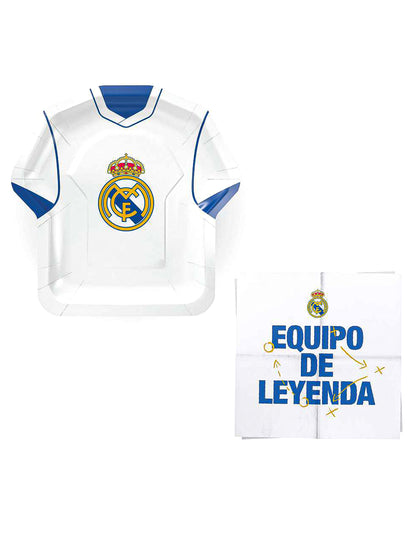 Kit cumpleaños Real Madrid CF 44 piezas