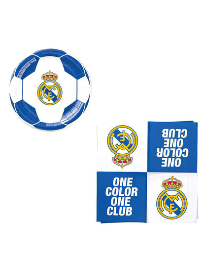 Kit cumpleaños Real Madrid CF 44 piezas