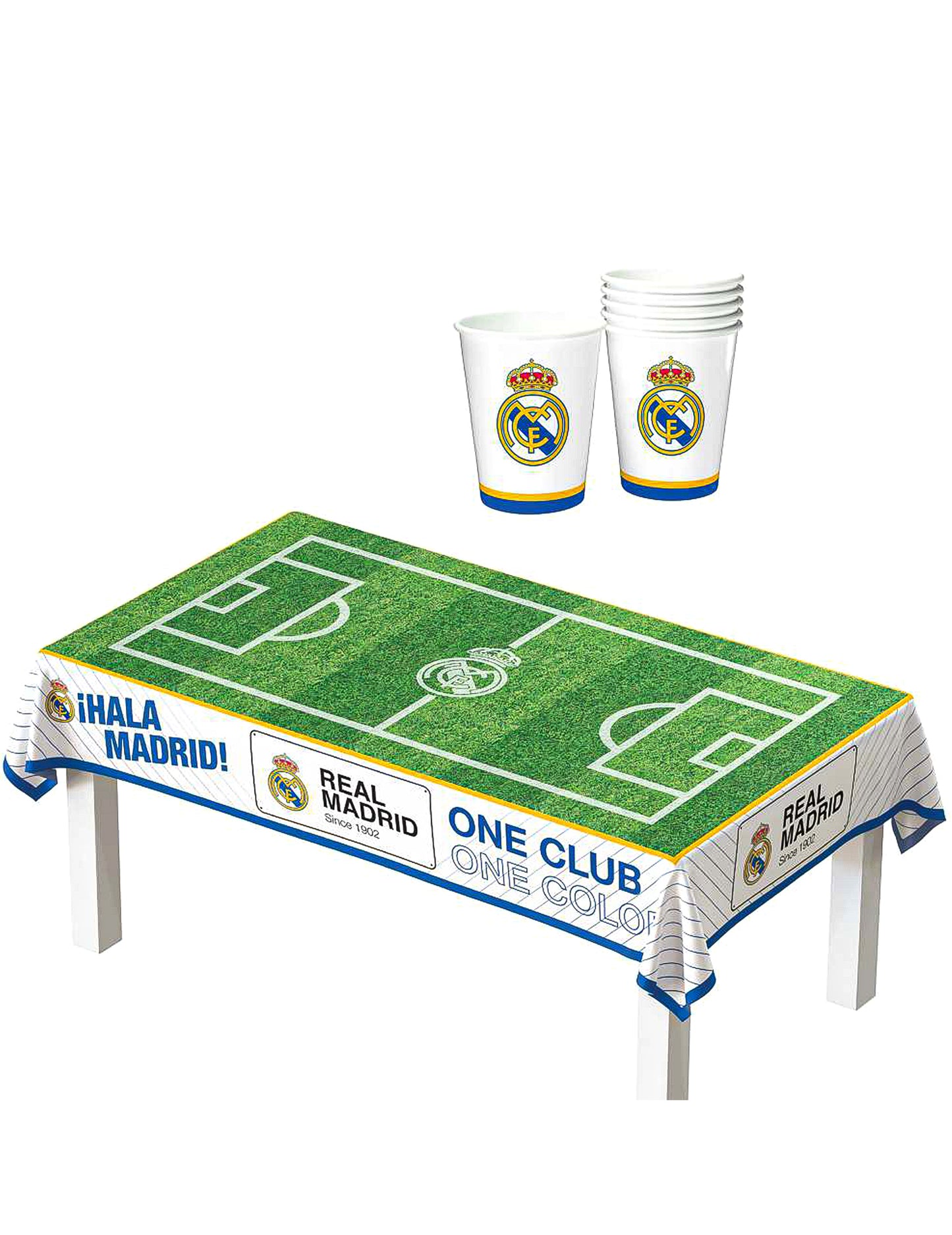 Kit cumpleaños Real Madrid CF 44 piezas