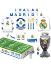 Kit cumpleaños Real Madrid CF 75 piezas