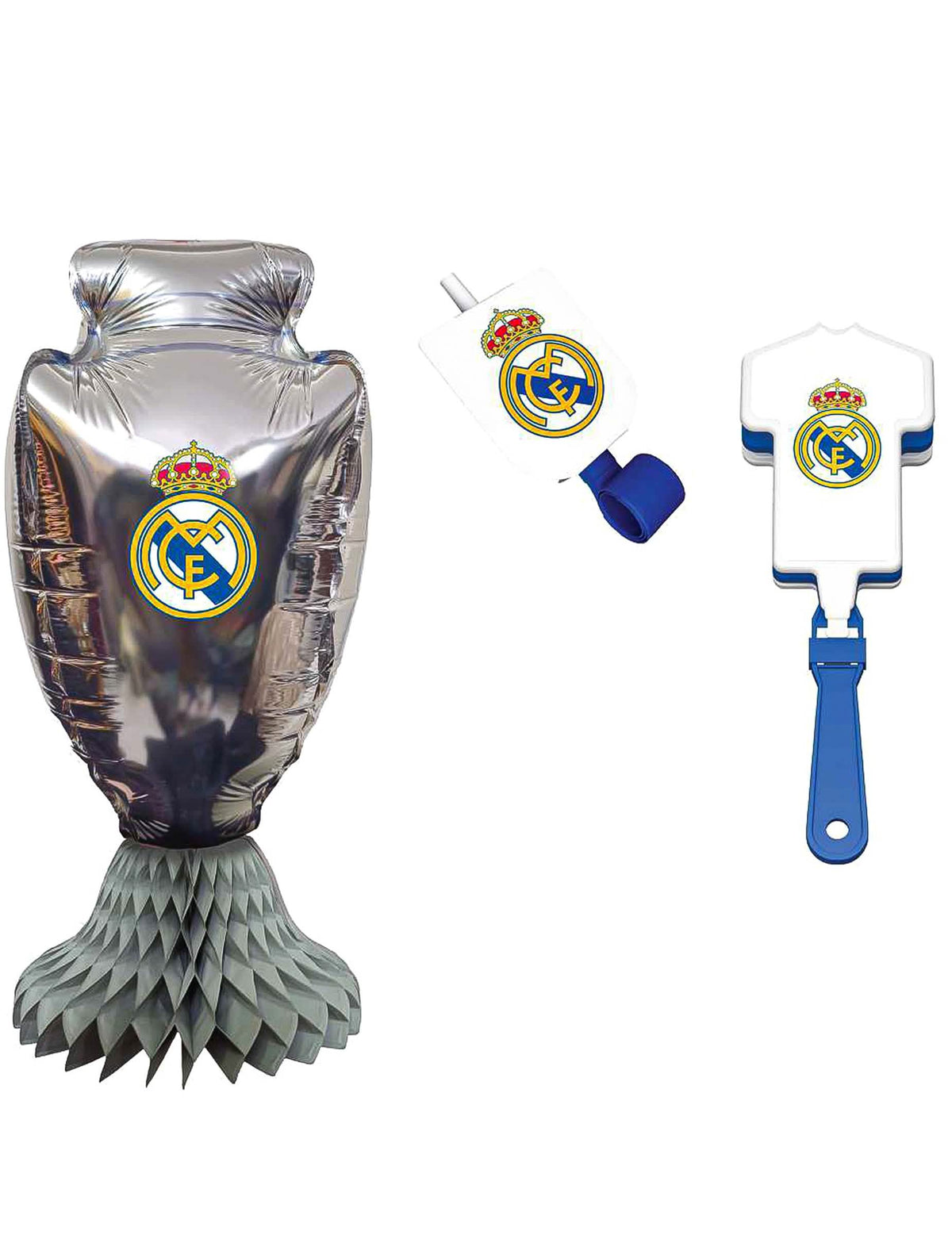Kit cumpleaños Real Madrid CF 75 piezas