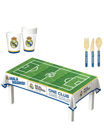 Kit cumpleaños Real Madrid CF 75 piezas