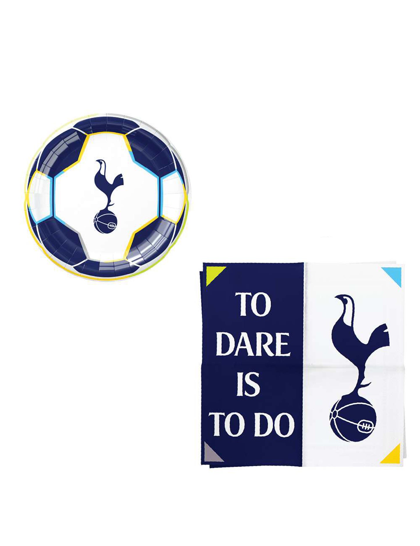 Kit de cumpleaños Tottenham Hotspur Football Club 44 piezas