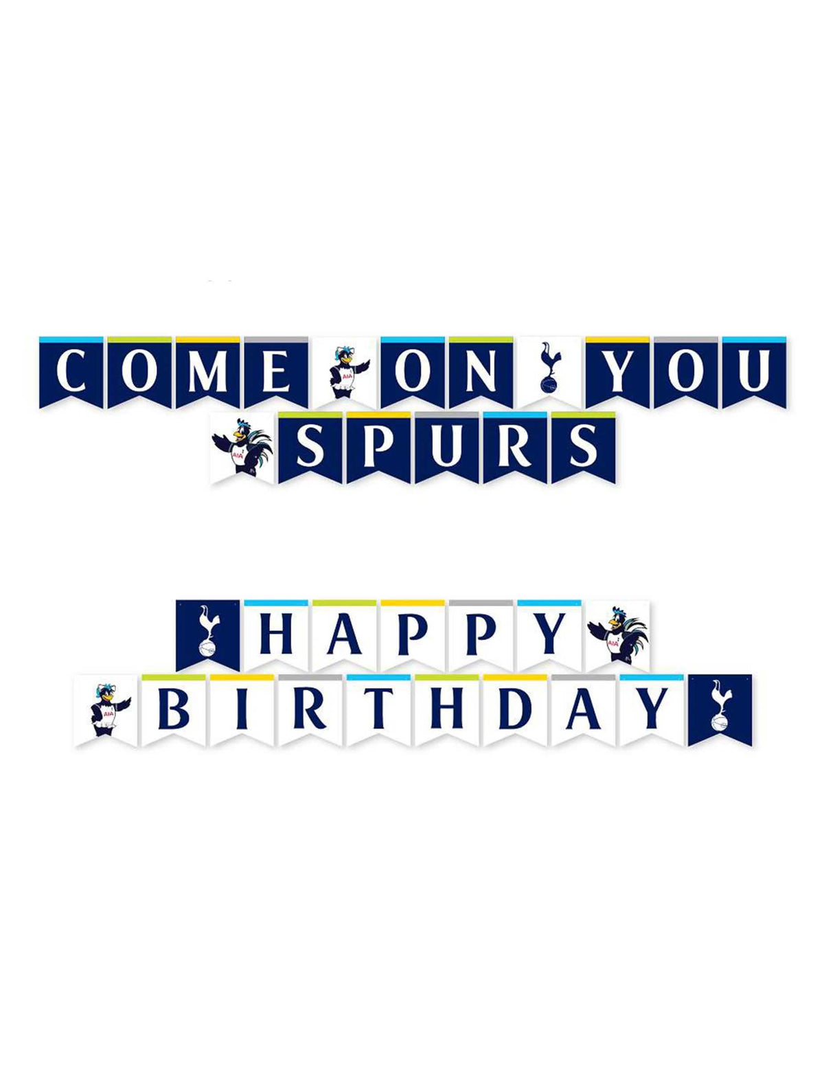 Kit de cumpleaños Tottenham Hotspur Football Club 44 piezas