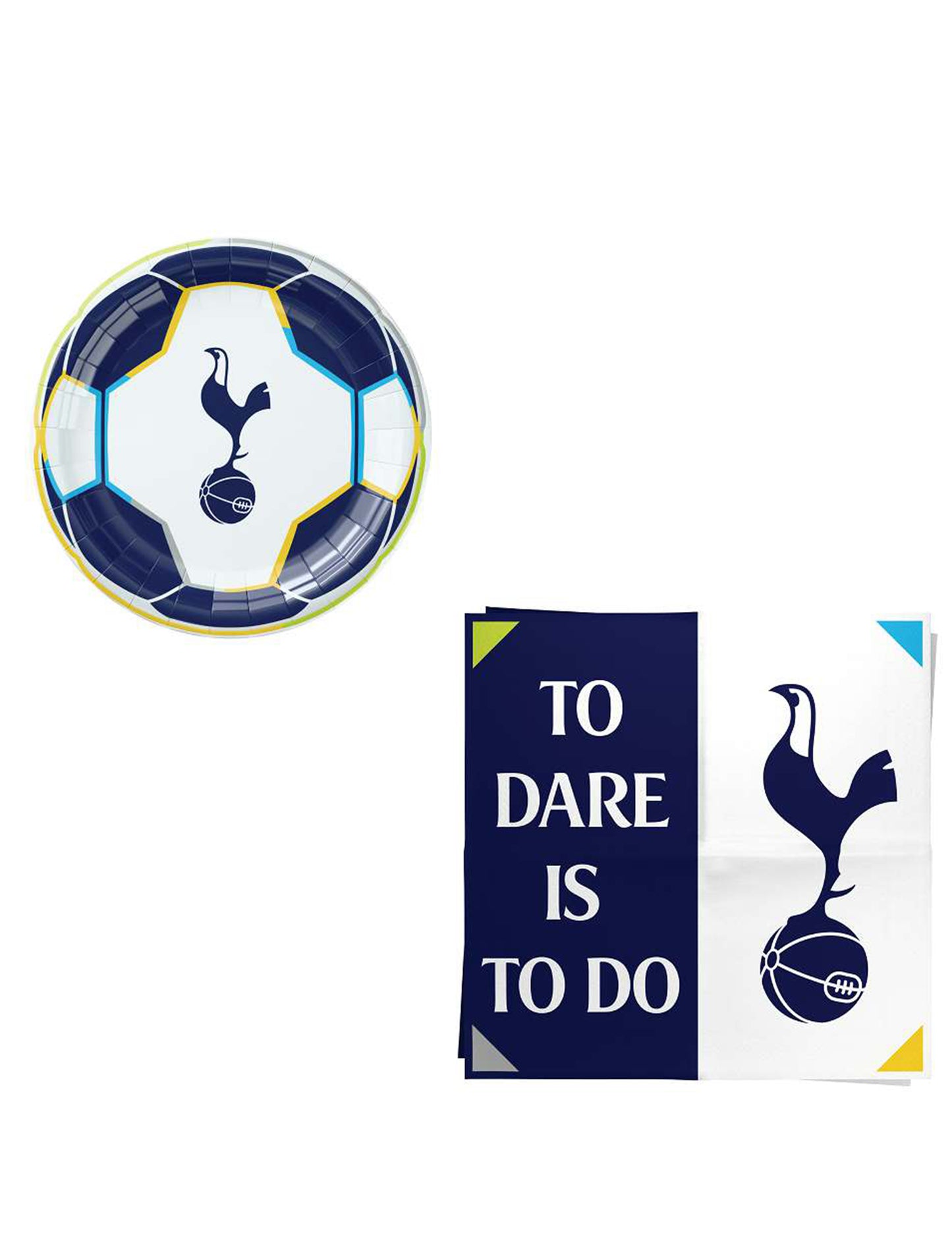 Kit de cumpleaños Tottenham Hotspur Football Club 75 piezas