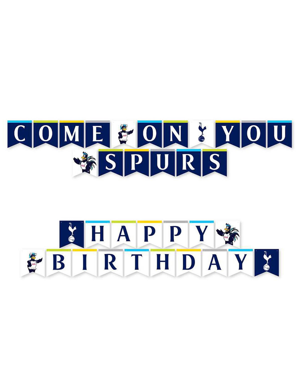 Kit de cumpleaños Tottenham Hotspur Football Club 75 piezas