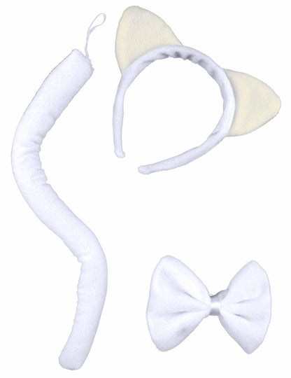 Kit gato blanco adulto