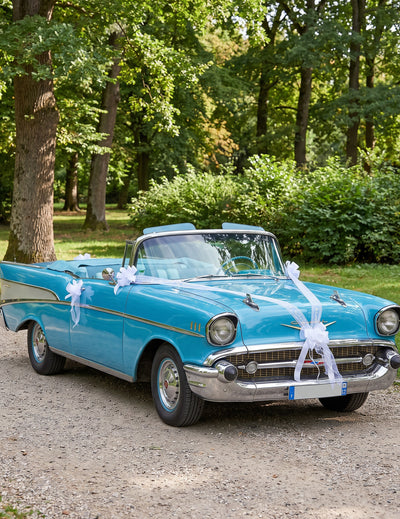 Kit de decoración de coche de lujo para boda