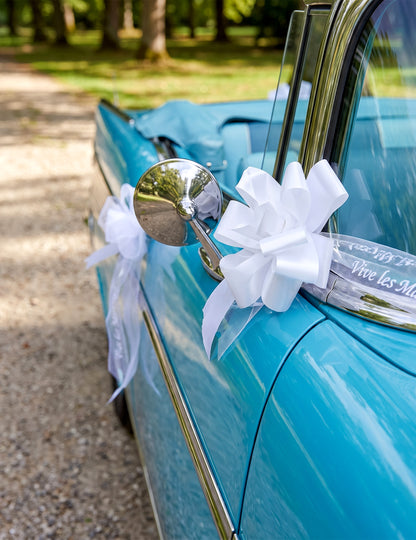 Kit de decoración de coche de lujo para boda
