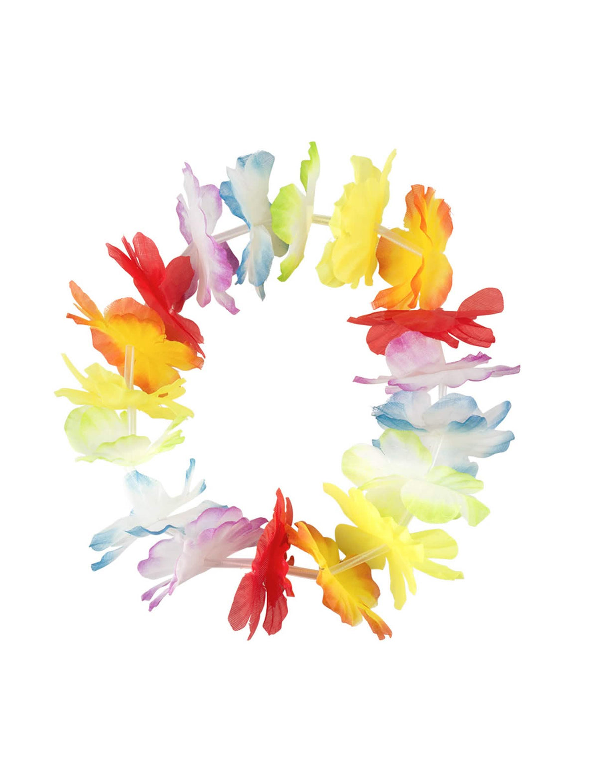 Pulsera de flores multicolores del Kit hawái paradise