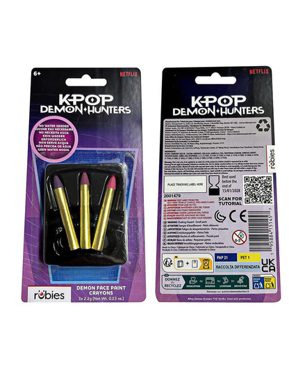 Kit de maquillaje de demonio Kpop Demon Hunters™