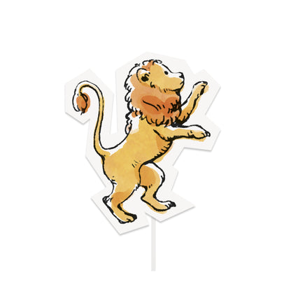 Accessoire de lion sur tige du Kit photobooth 8 pièces Harry Potter