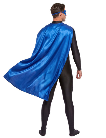 Kit accesorios superhéroe azul adulto