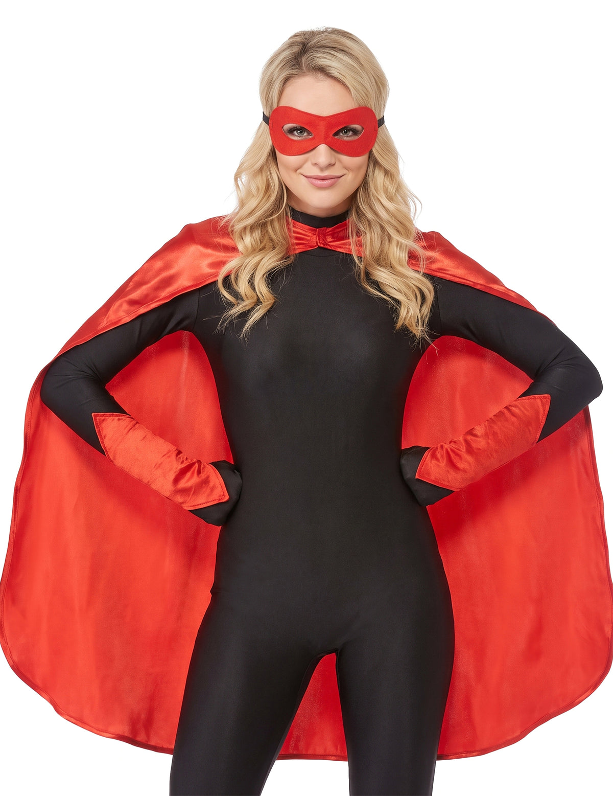 Kit accesorios superhéroes rojos adulto
