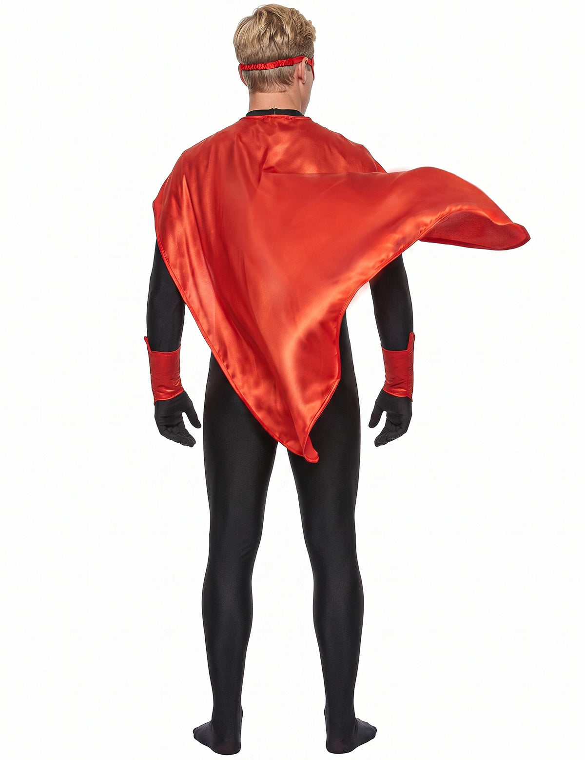 Kit accesorios superhéroes rojos adulto