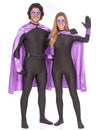 Kit superhéroes violeta adulto