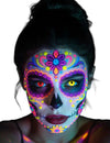 Lentillas dúo UV rojo y amarillo 1 mes adulto
