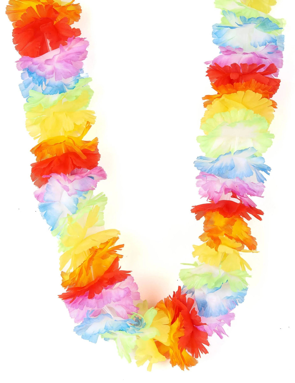 Set de 12 Collares de Flores Multicolores