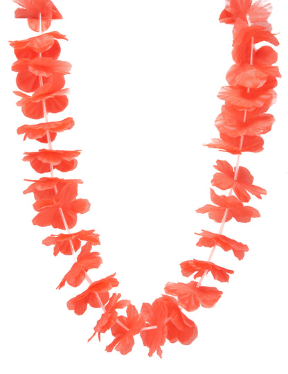Lote de 12 collares rojos hawaianos