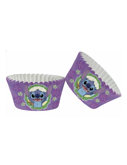 Lote de 25 moldes para cupcakes Stitch™ 5 × 3 cm