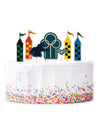 Set de 5 decoraciones para tarta Harry Potter™
