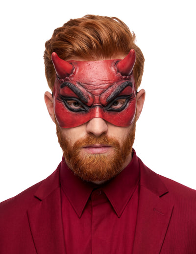Antifaz de demonio látex adulto