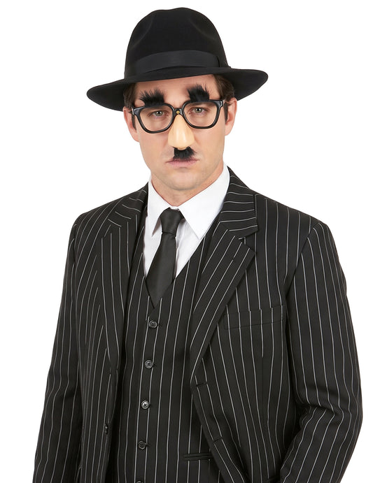 Gafas nariz y bigote
