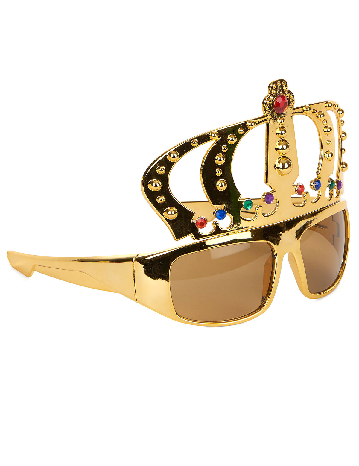 Gafas con corona rey adulto