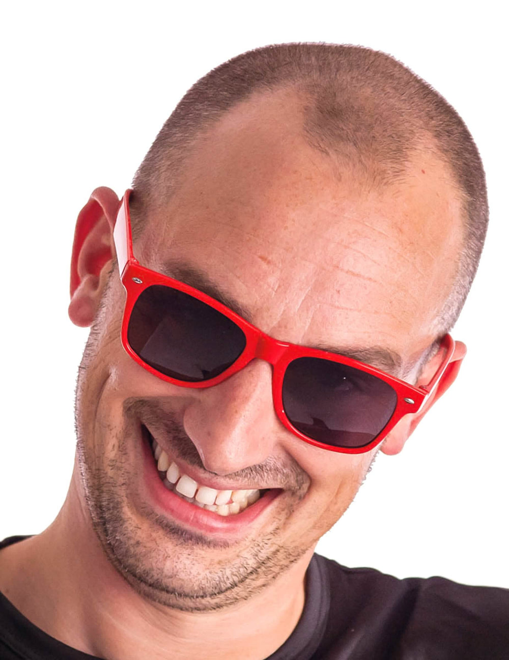 gafas blues para adulto rojo