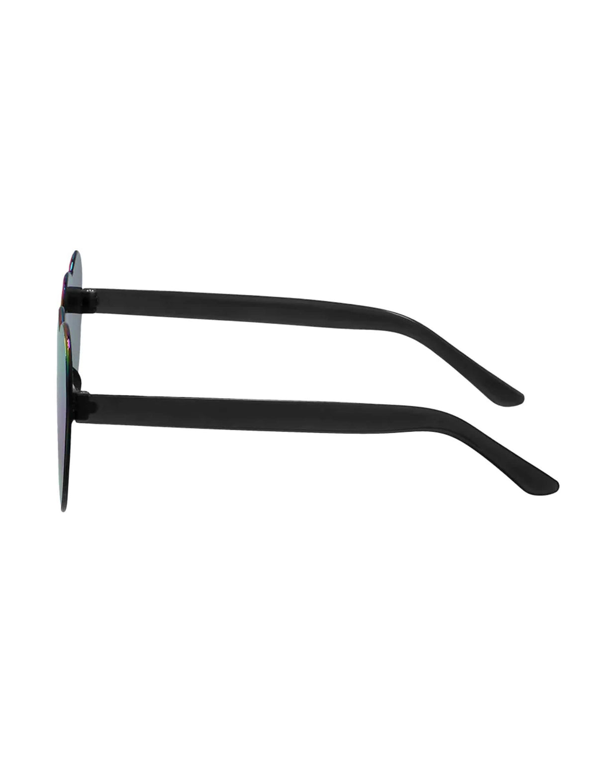 Gafas de corazones efecto espejo para adulto