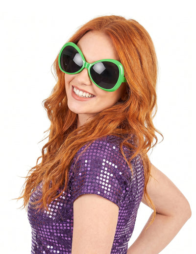 Gafas disco adulto verde