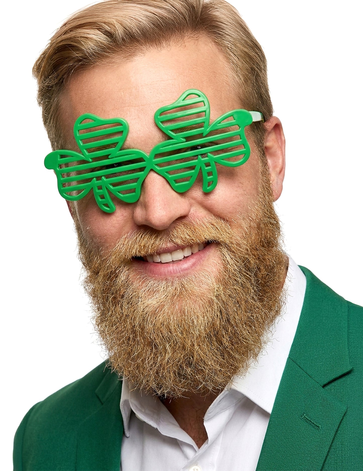 Gafas humorísticas de tréboles San Patricio