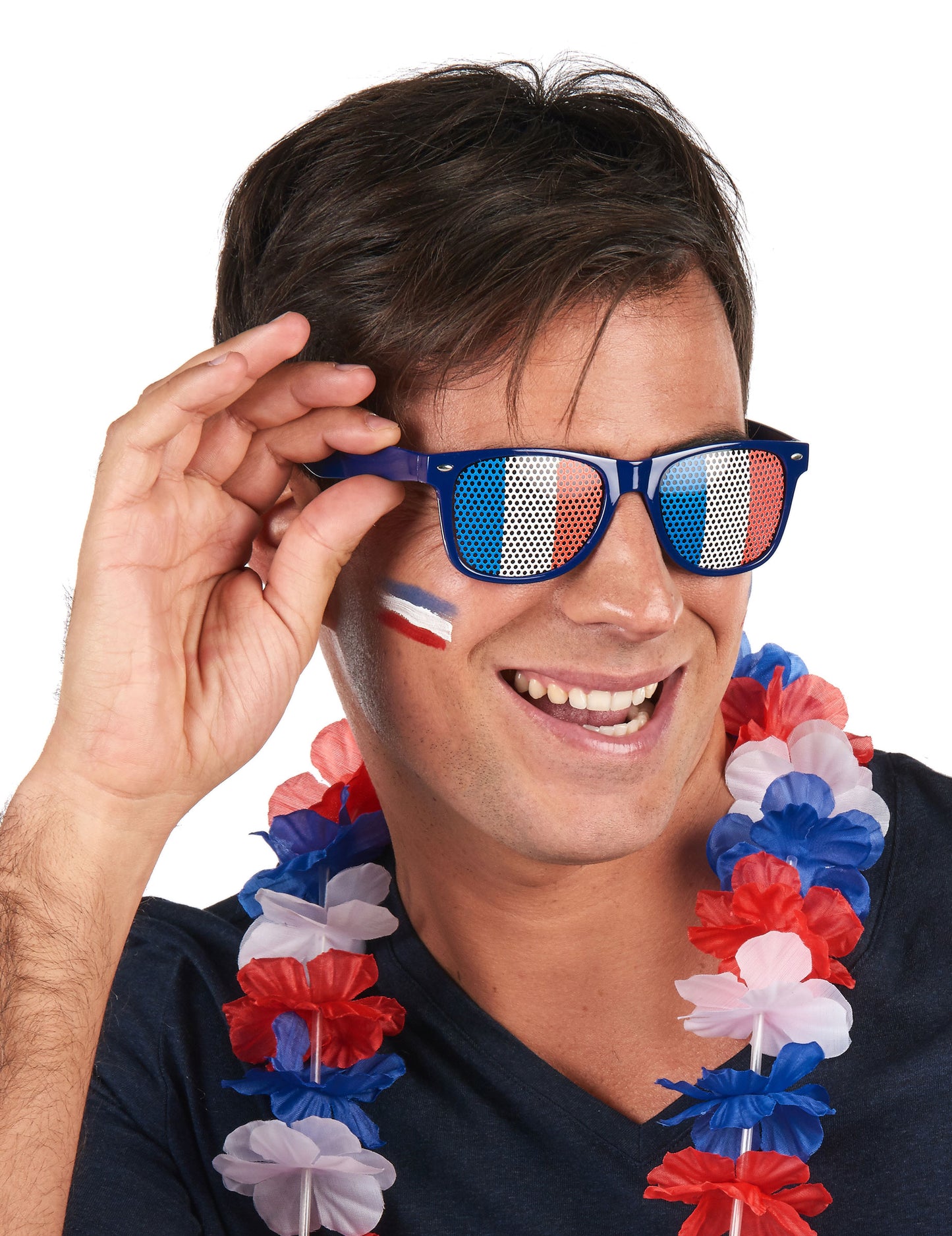 Gafas bandera Francia adulto