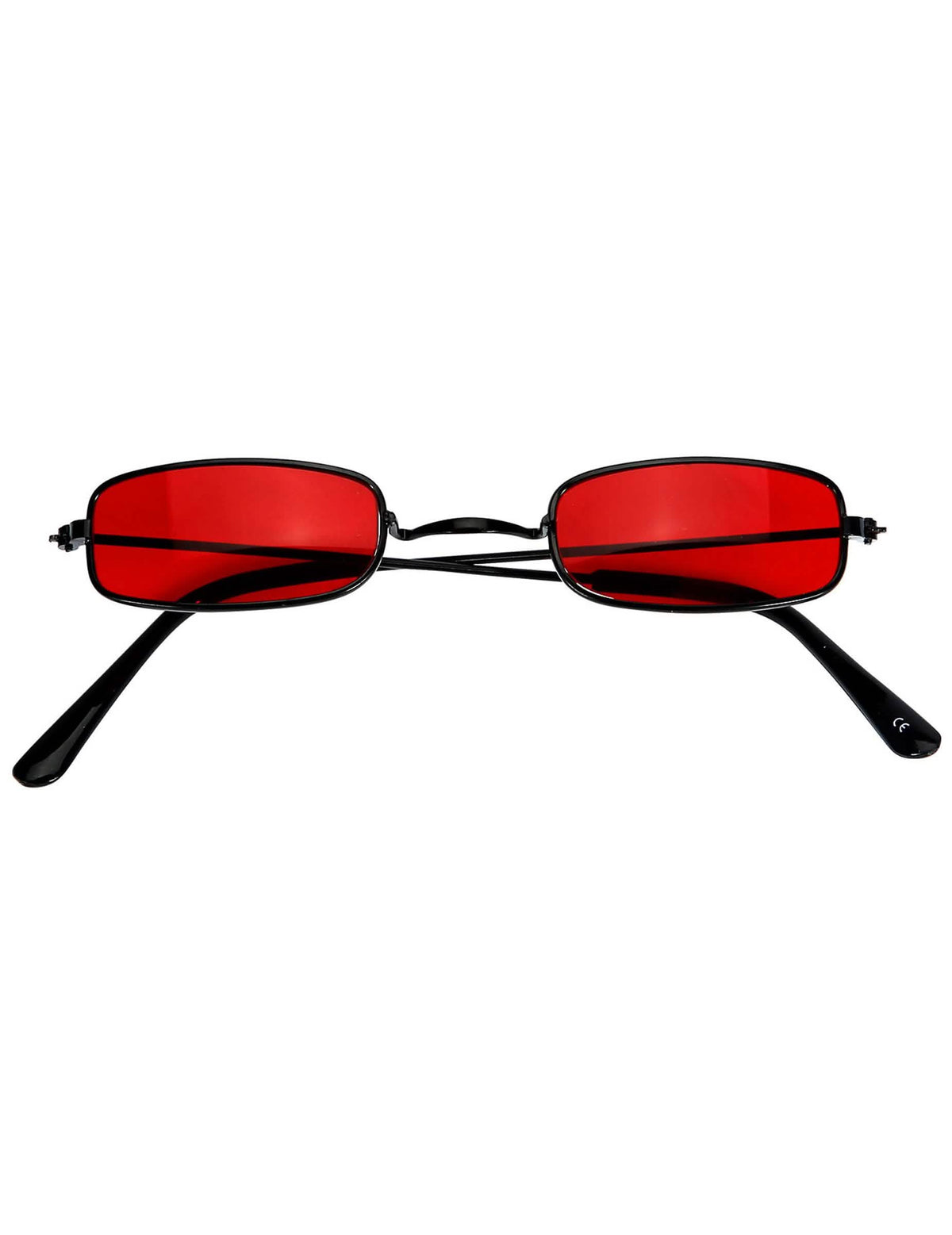 gafas de vampiro para adulto rojas con montura negra