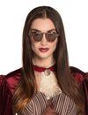 Lunettes vintage steampunk pour adulte marron et doré
