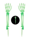 Manos de esqueleto fosforescentes 46 cm