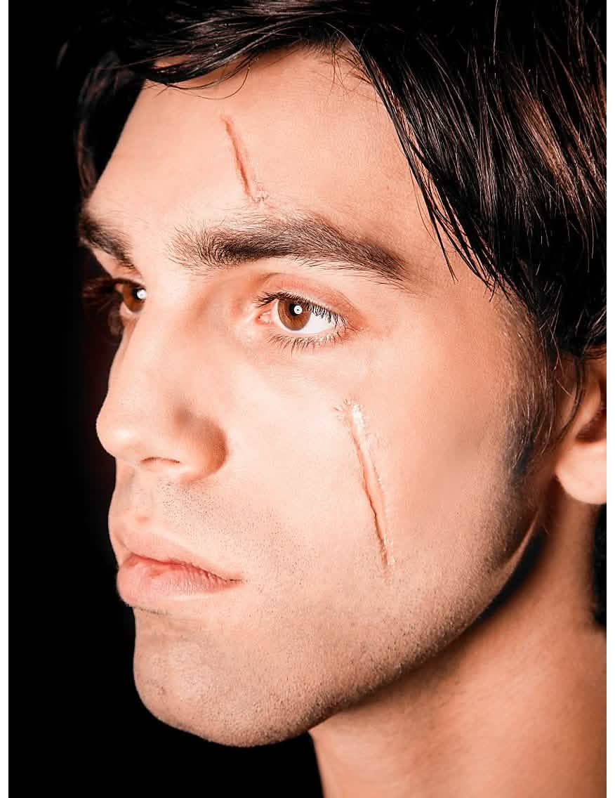 Maquillaje falsas cicatrices Collodion para adulto efecto relieve realista