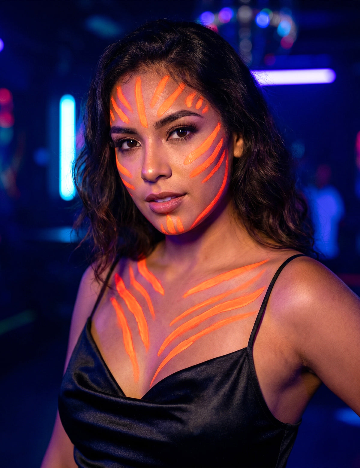 Maquillaje naranja neón 7,8 g