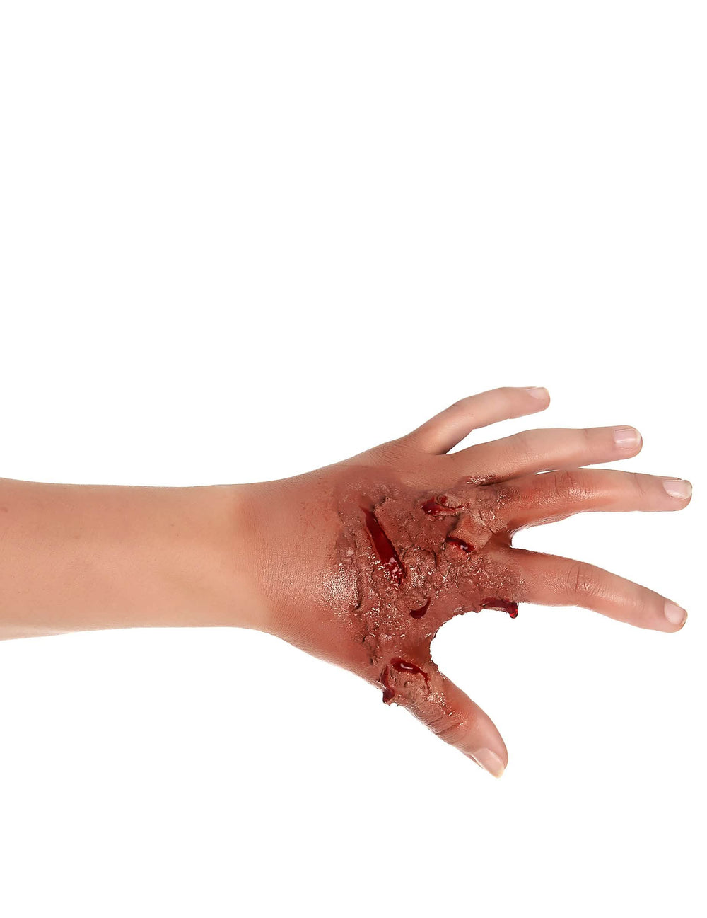 Maquillaje piel horrible halloween para adulto efecto de carne podrida y sangrienta