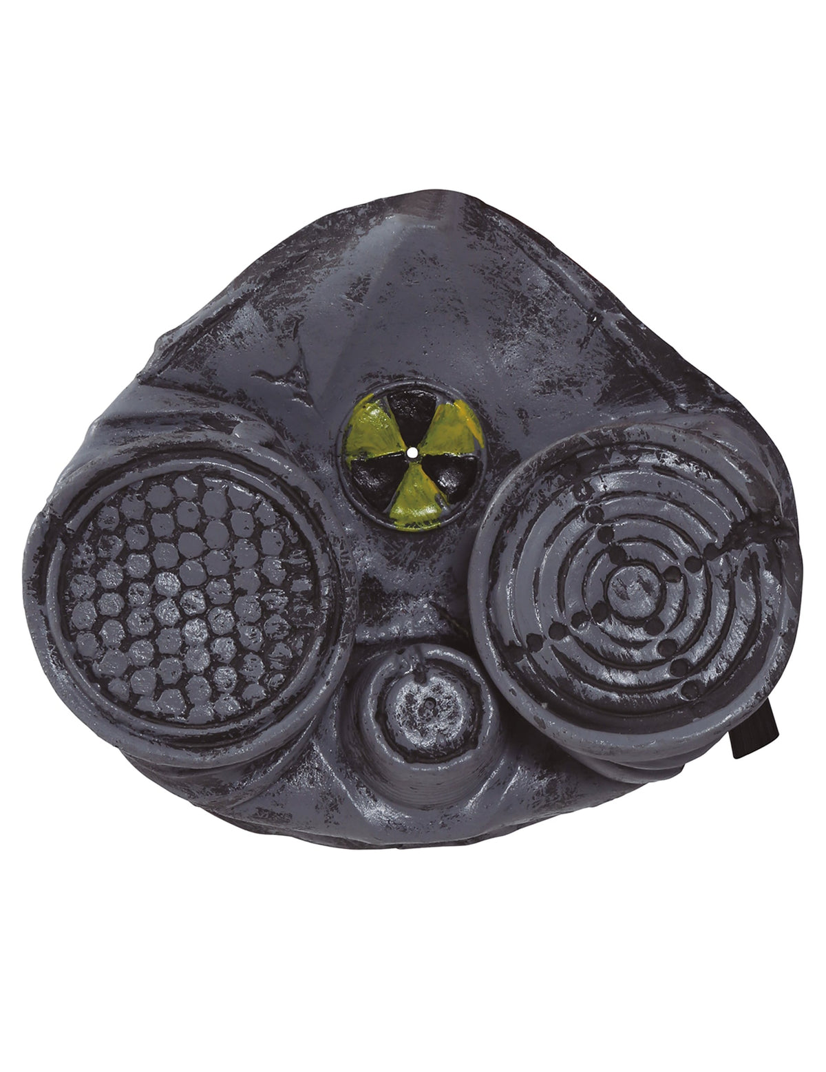 Vue de face du masque à gaz nucléaire pour adulte