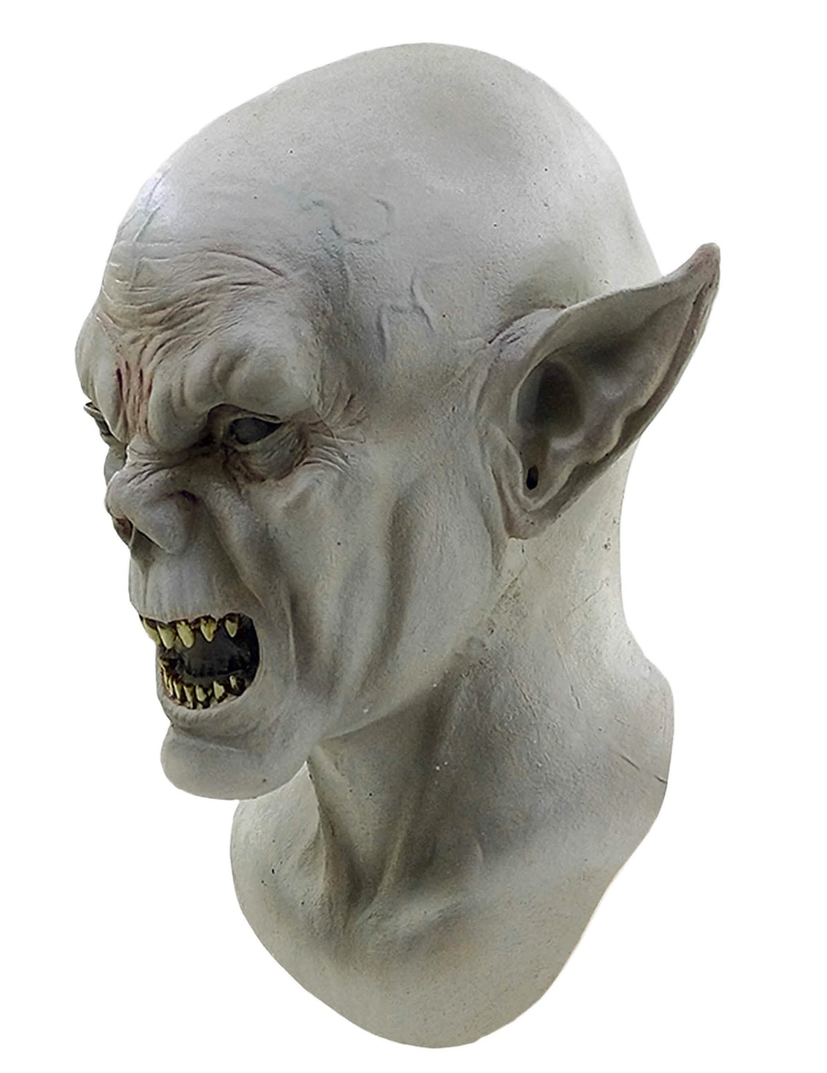 Vista de perfil de la máscara de criatura para adulto halloween