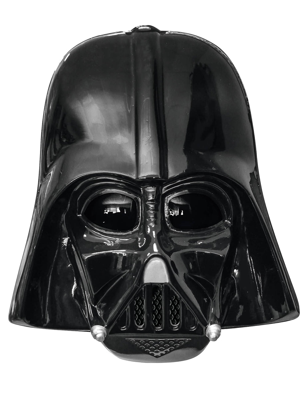 Máscara de Darth Vader para niño negro brillante